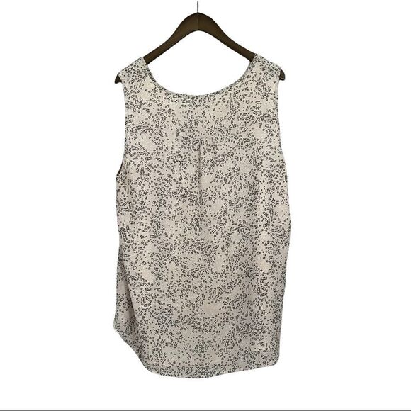 Reitmans Plus Size Peach and Grey Sleeveless Top Size 16 - Picture 2 of 3